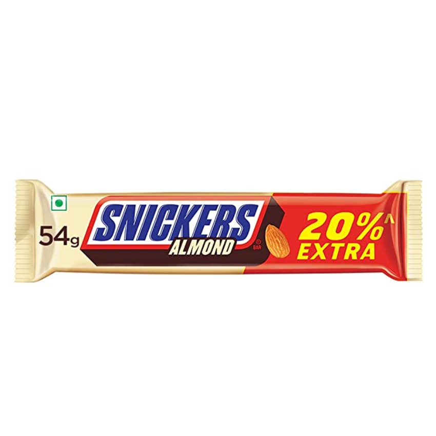 Buy Snickers Almond Chocolate Bar 54g Online Shopping