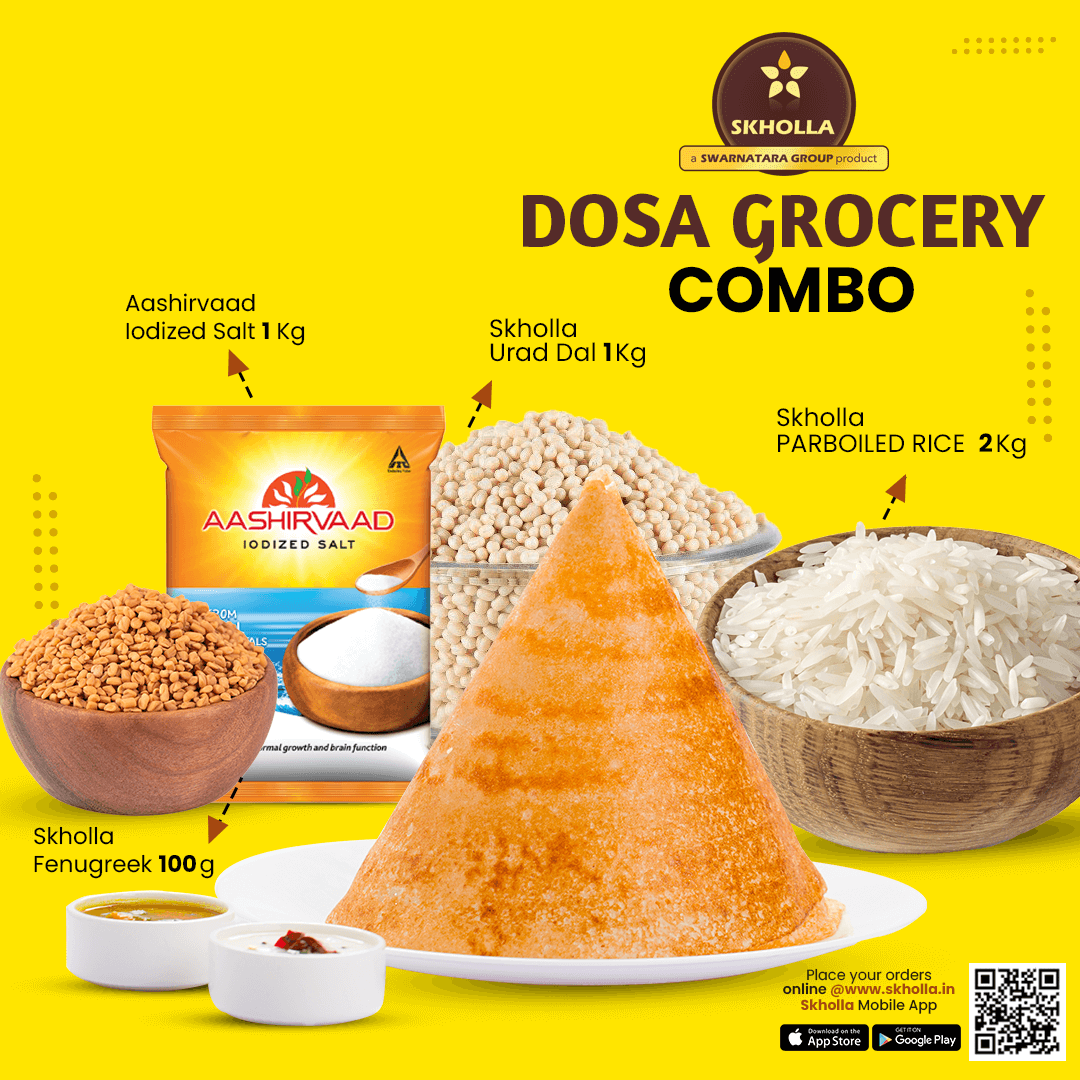 Combo Offer - 18 - Dosa Tawa - Cast Iron - Single Handle - Grinded